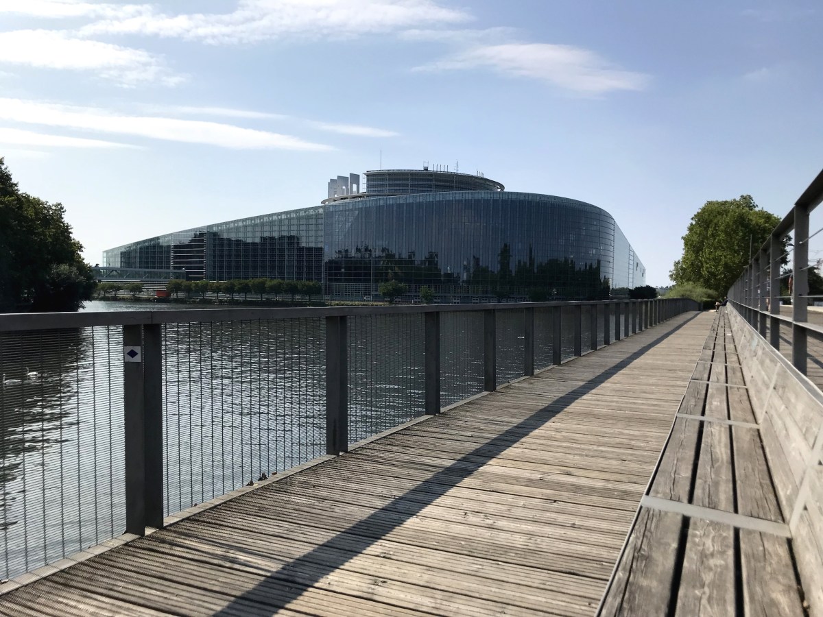 Strasbourg: the European quarter and Parc de l’Orangerie