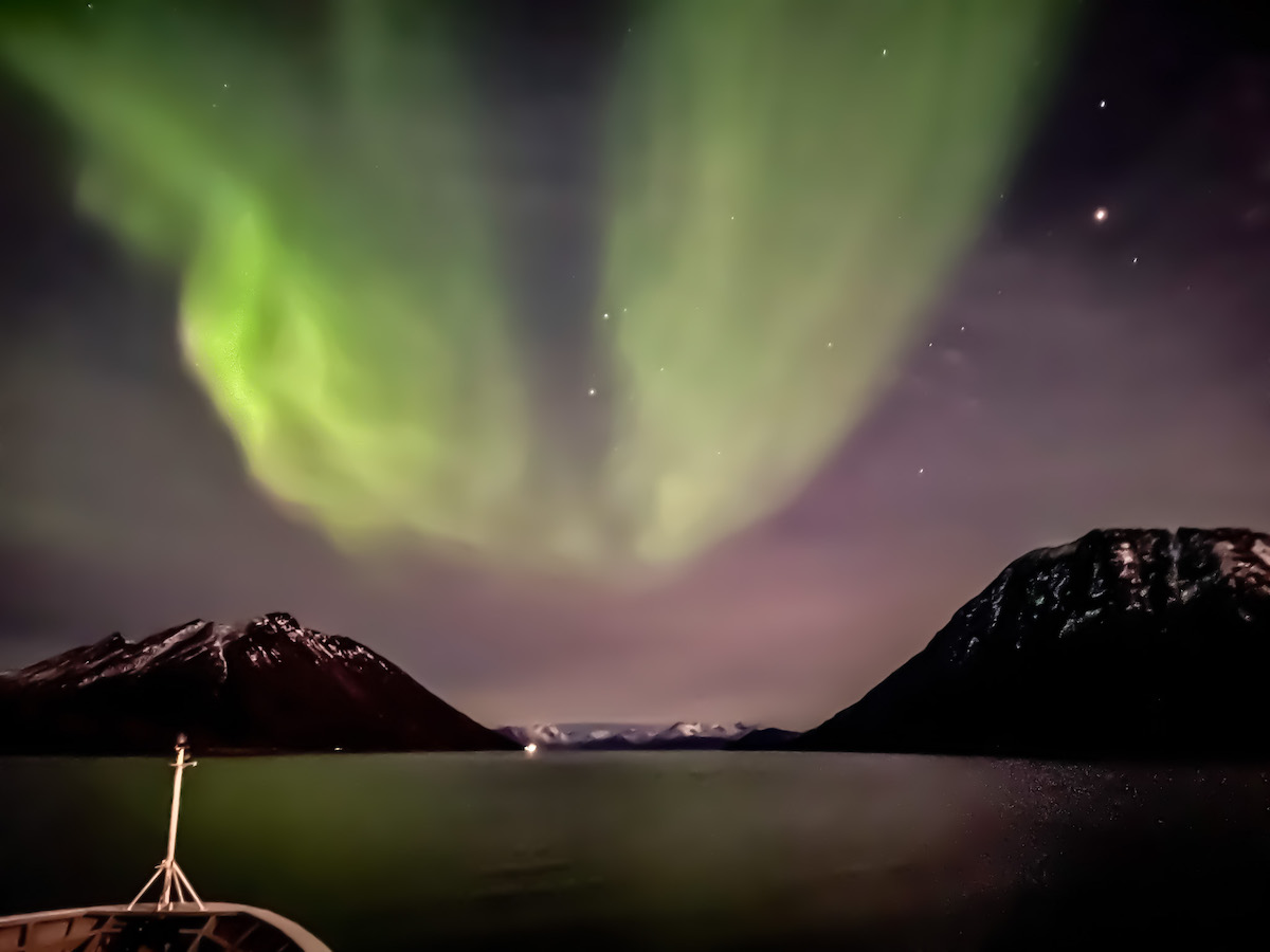 Seeing the northern lights for the first&nbsp;time
